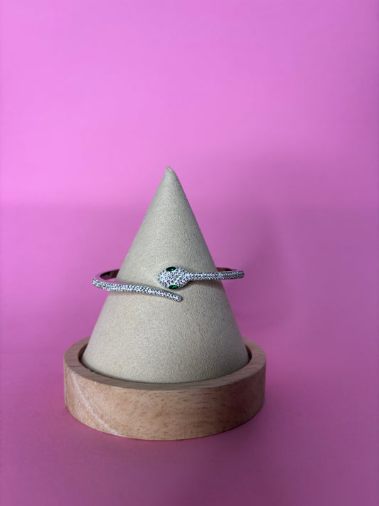 Bracelet Snake argenté