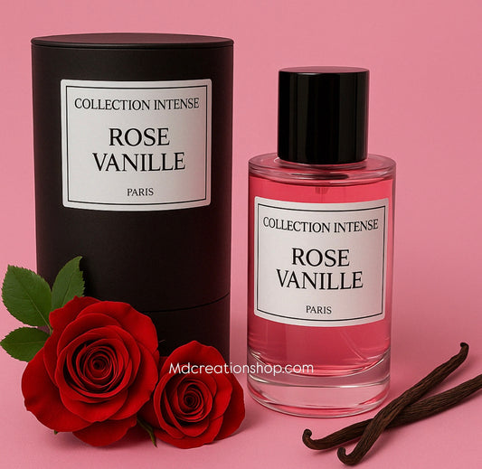 Rose vanille intense