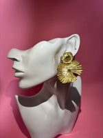 Boucle d’oreille Nefara doré