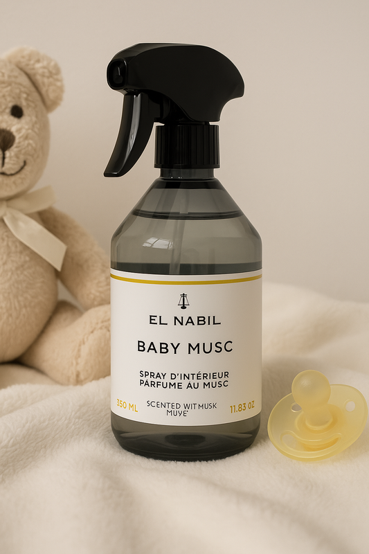 Spray baby musc