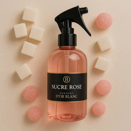 Spray sucre rose