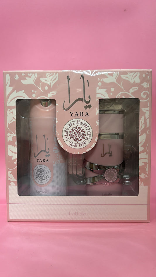 Coffret Yara rose